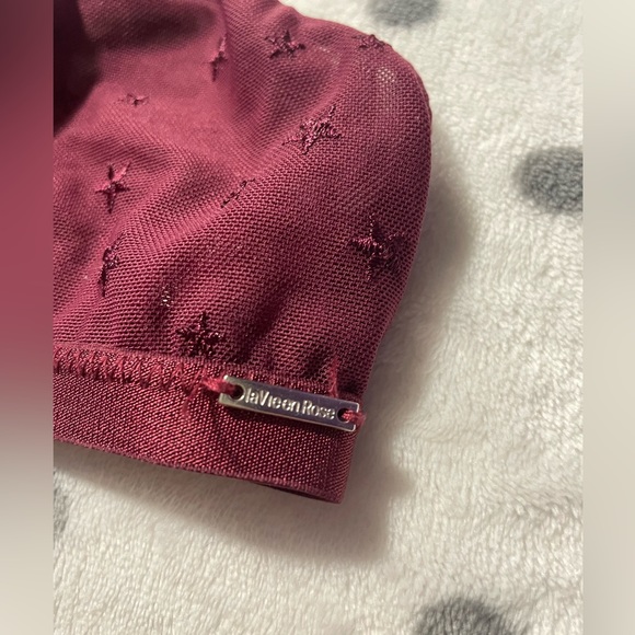 La Vie En Rose Mesh Star Bralette - Picture 2 of 7